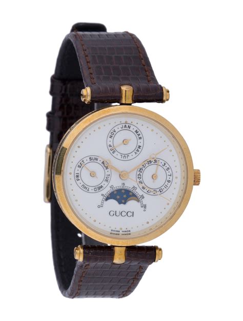 gucci ladies watch 126.5|gucci moonphase watch.